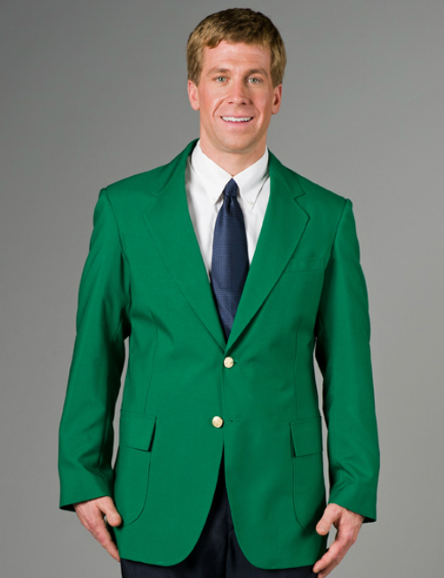 green blazer men