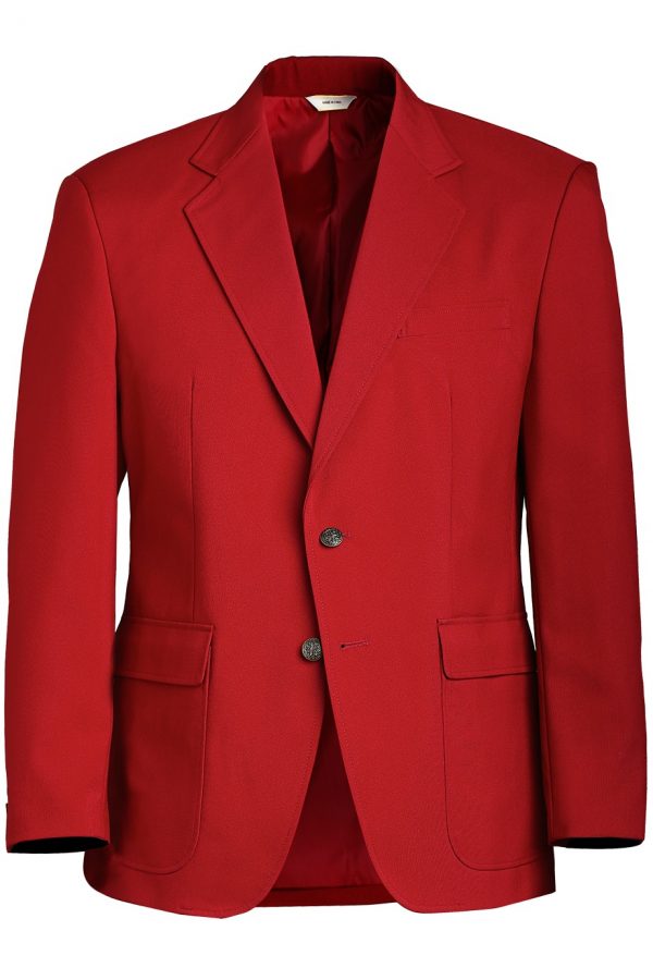 Edwards Mens Uniform Blazer Red