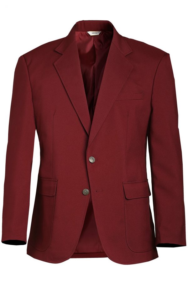 Edwards Mens Uniform Blazer Burgundy maroon