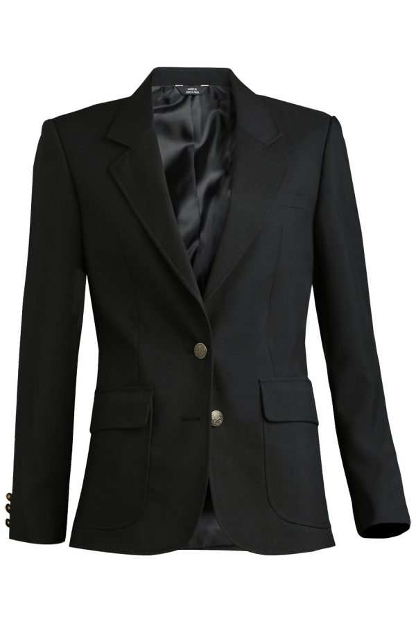 Edwards Womens Uniform Blazer Black